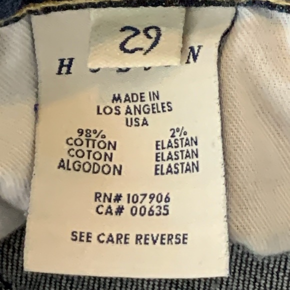 Hudson Womens Jean Shorts Stretch Denim Bottoms 29 - Picture 11 of 11